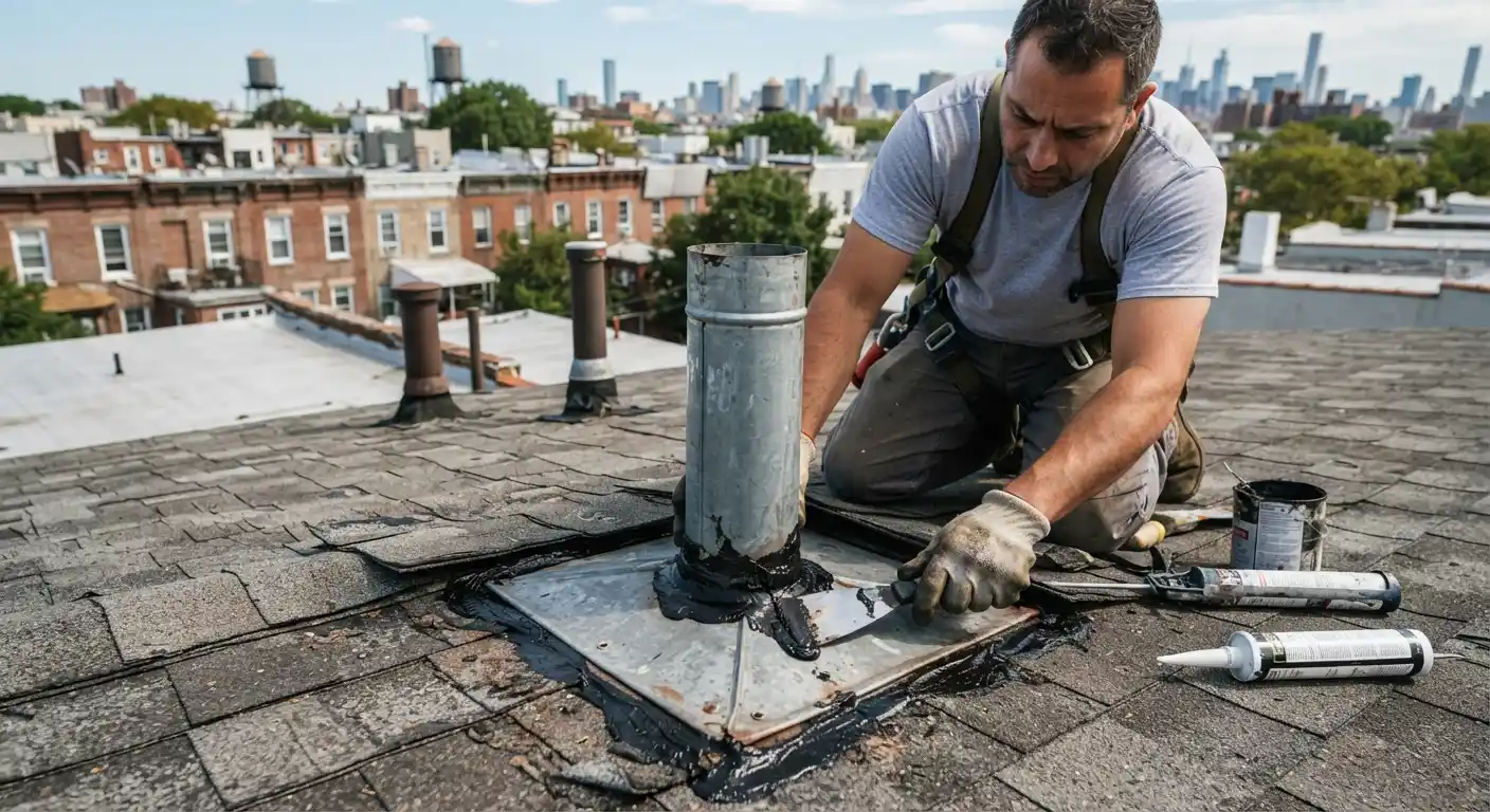 Roof Leak Repair for Flashing and Vent Problems